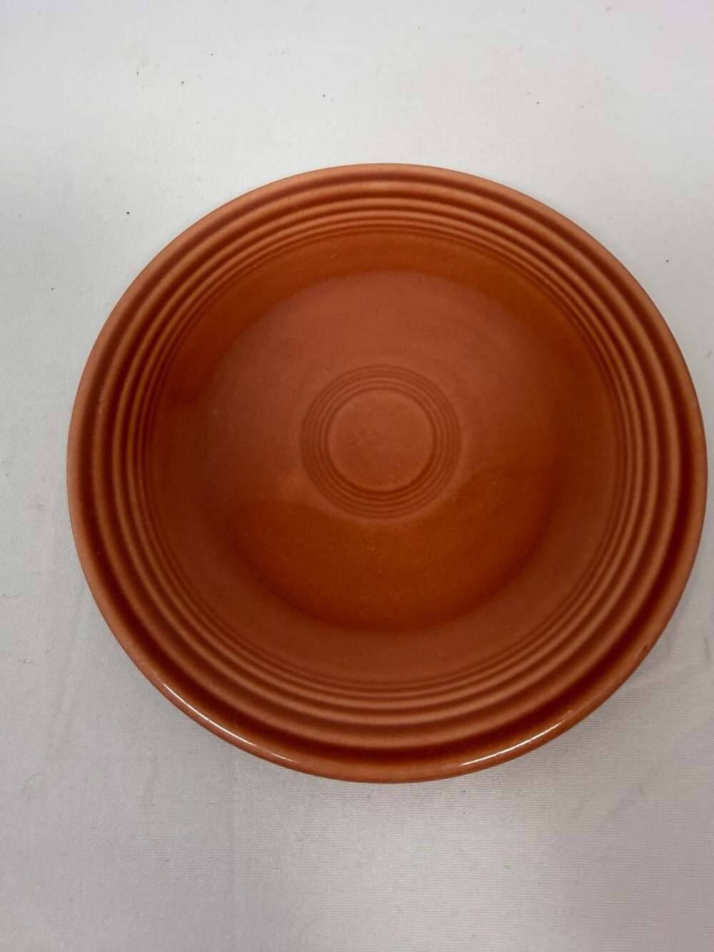 Vintage Fiesta 7 Inch Salad Plate in Persimmon